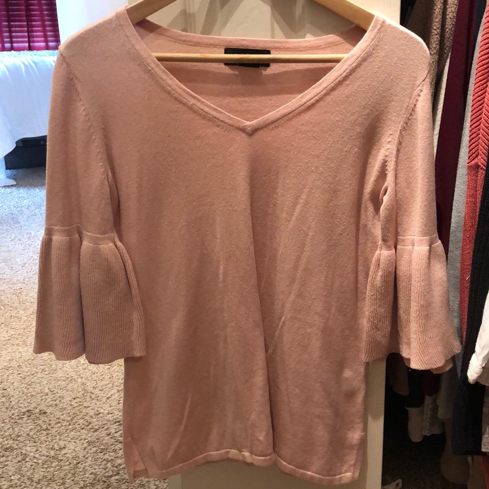 Liz Claiborne Career Bell-Sleeve Top